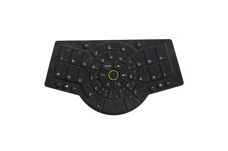 Silicone keypad