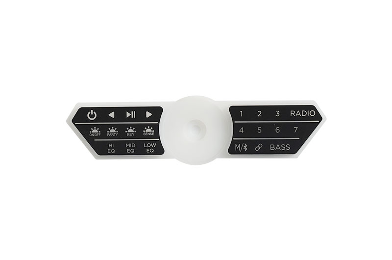 Silicone keypad