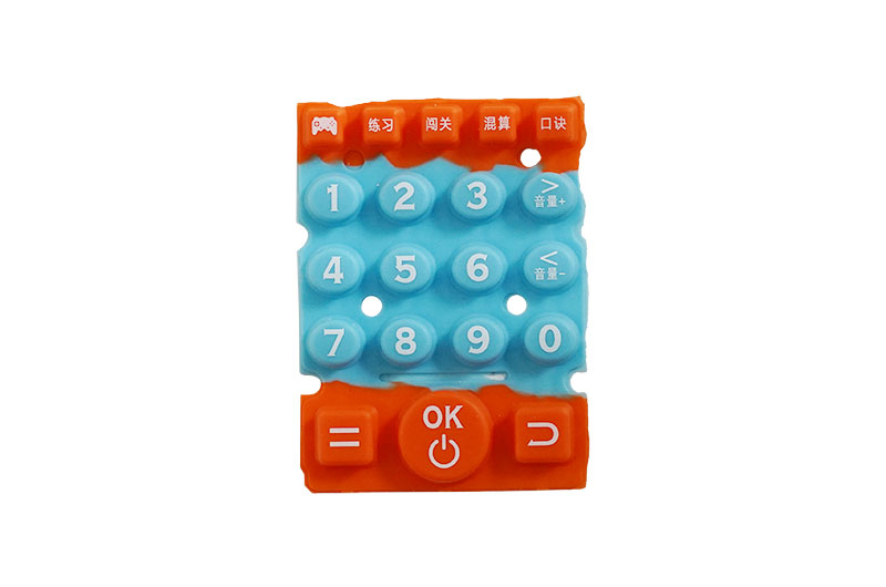 Silicone keypad